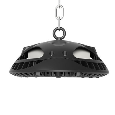 تركيبات إضاءة UFO High Bay متعددة الأغراض لون أسود عملي