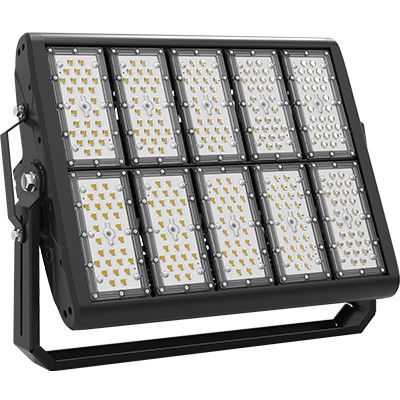400W-500W LED High Mast Lights مع قوس الحديد المجلفن بالغمس الساخن